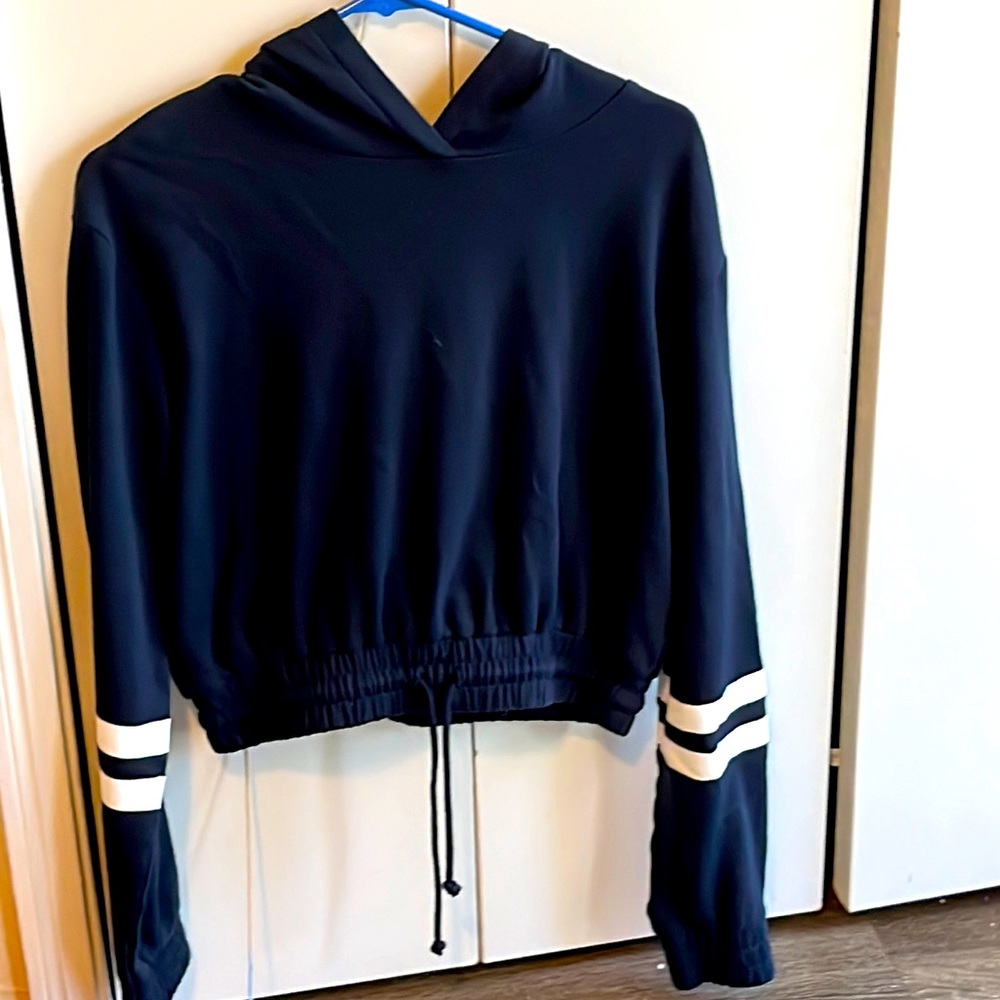 Divided blue top